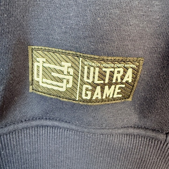 NFL Ultra Game Tennessee Titans Navy Blue Pullover Hoodie Mens Small NWT - Picture 7 of 9